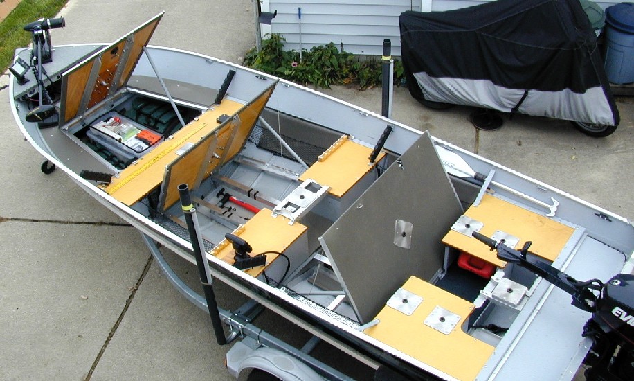 Boat Under-floor Storage